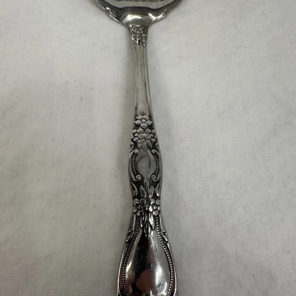 Oneida Gravy Ladle Spoon LTD Wm A Rogers‎ Huntington Deluxe Stainless 7-3/8